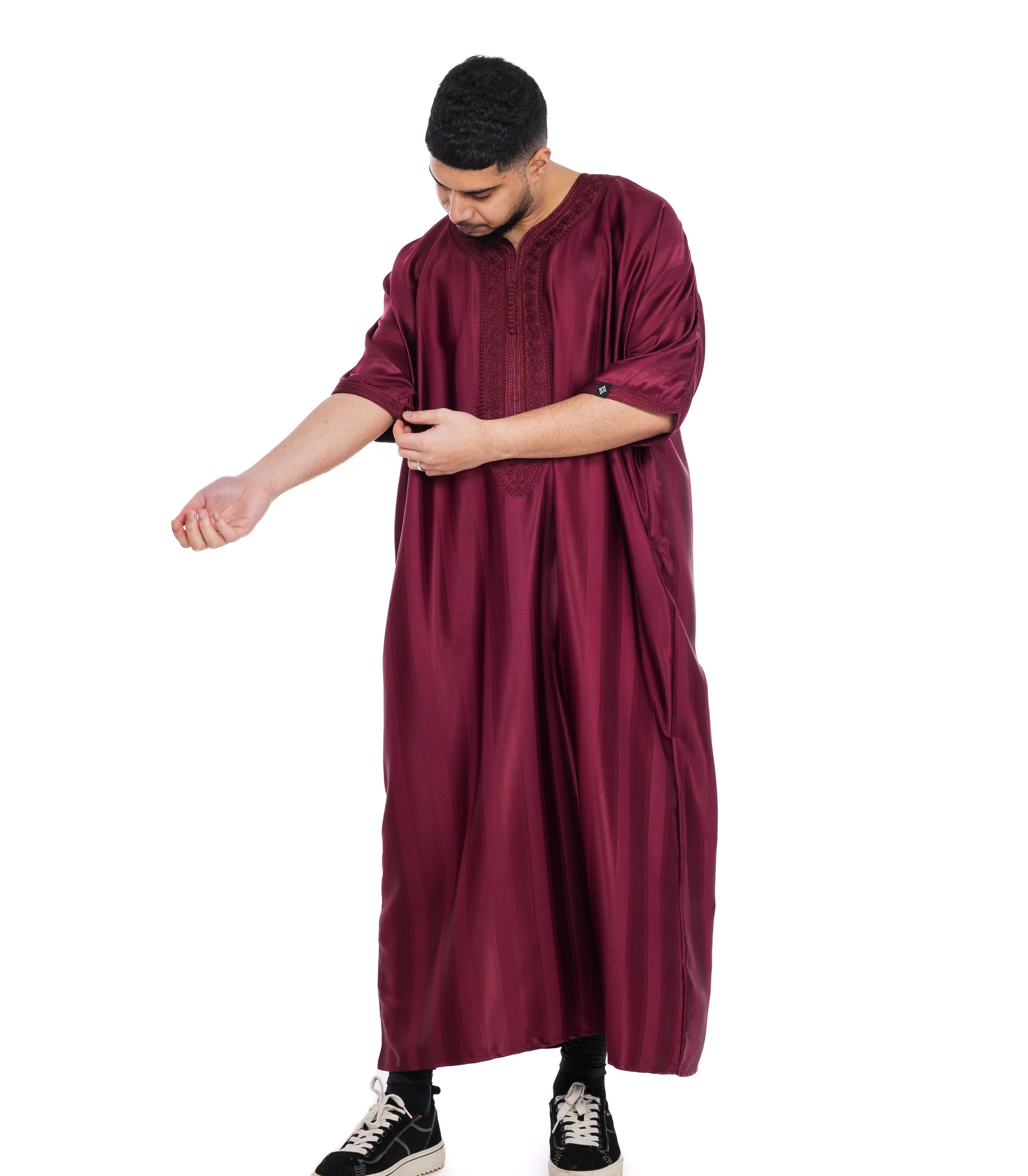 Classic Shiny Moroccan Thobe - Apparel &amp; Accessories
