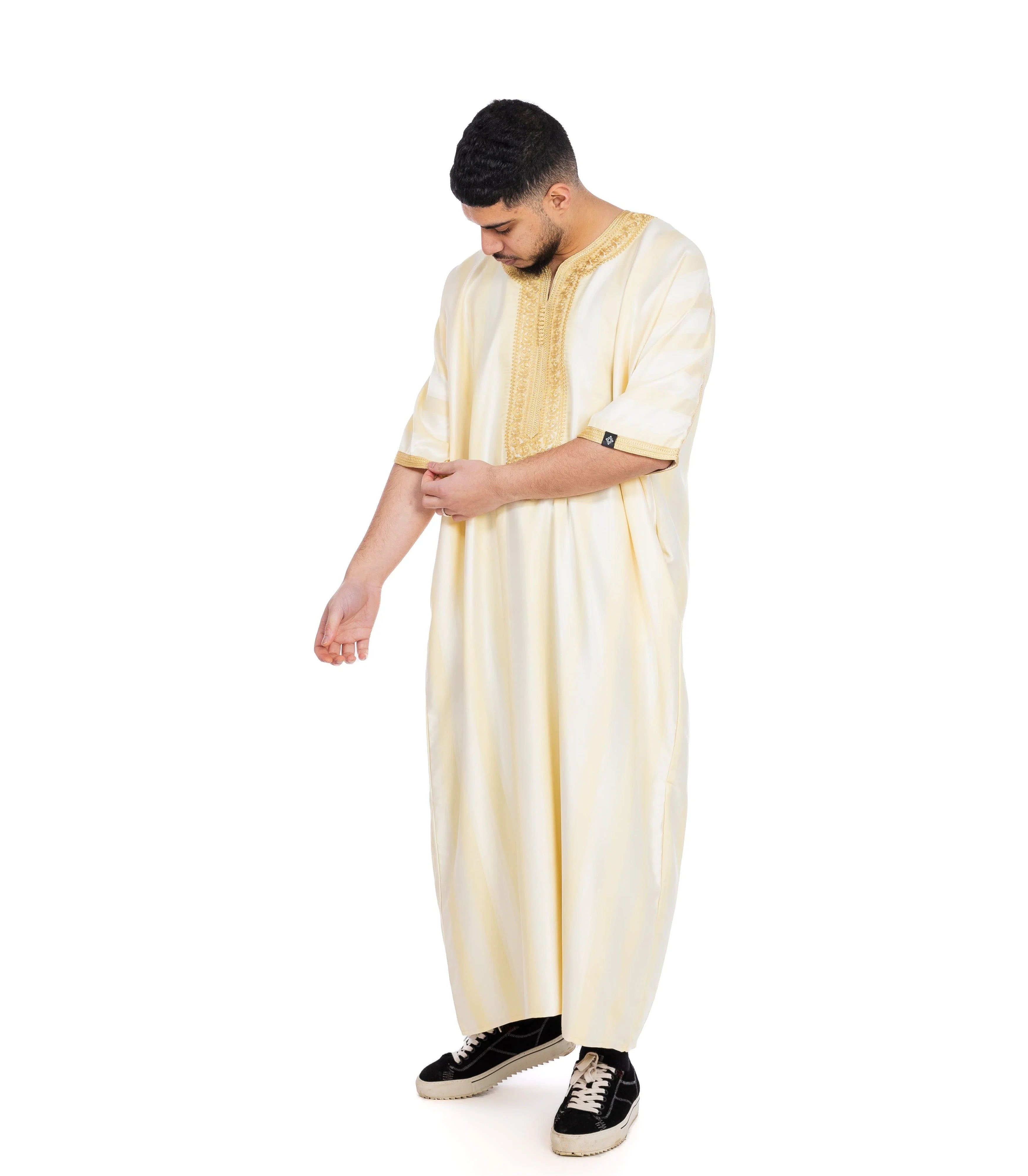 Classic Shiny Moroccan Thobe - Apparel &amp; Accessories