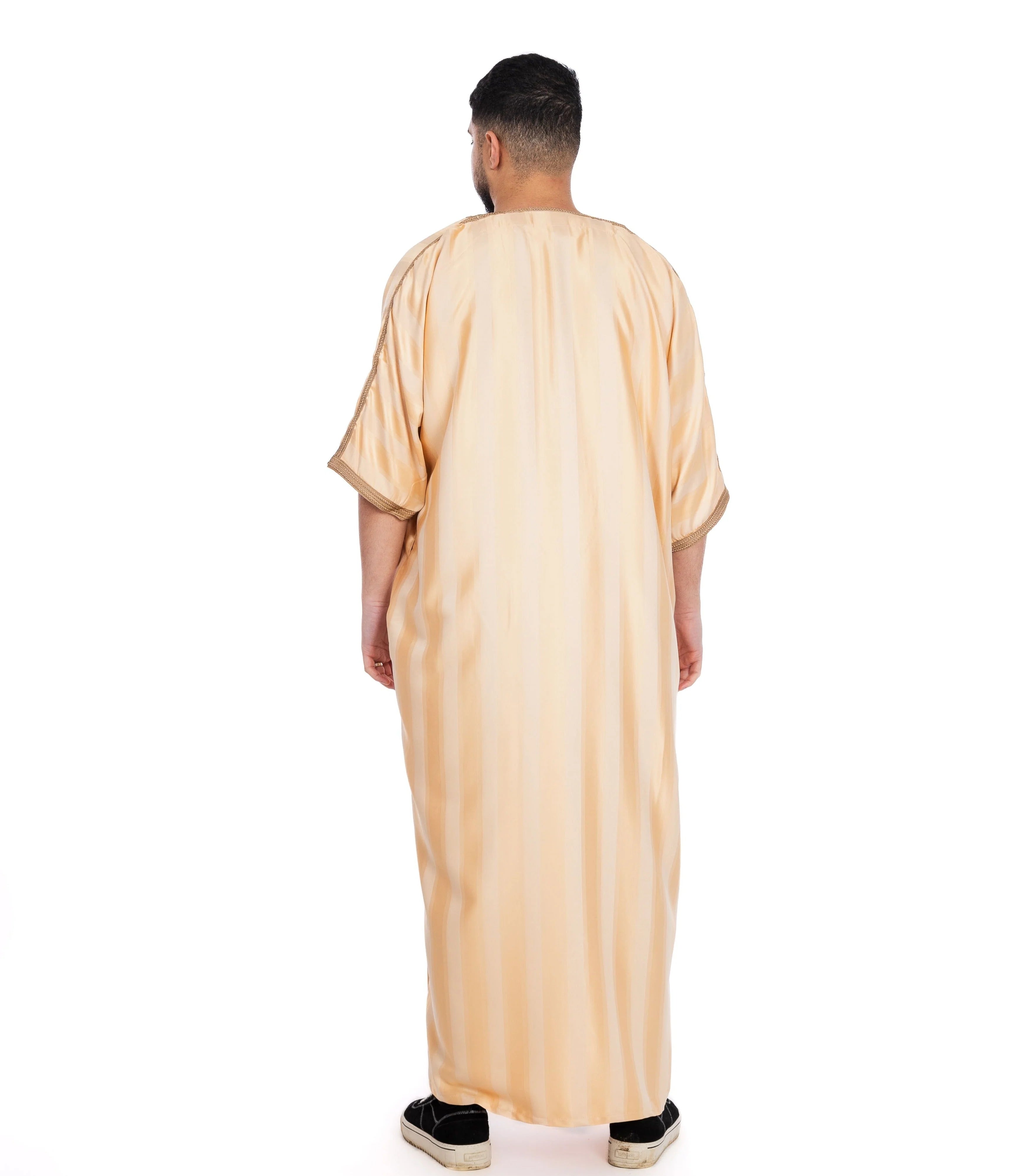 Classic Shiny Moroccan Thobe - Apparel &amp; Accessories