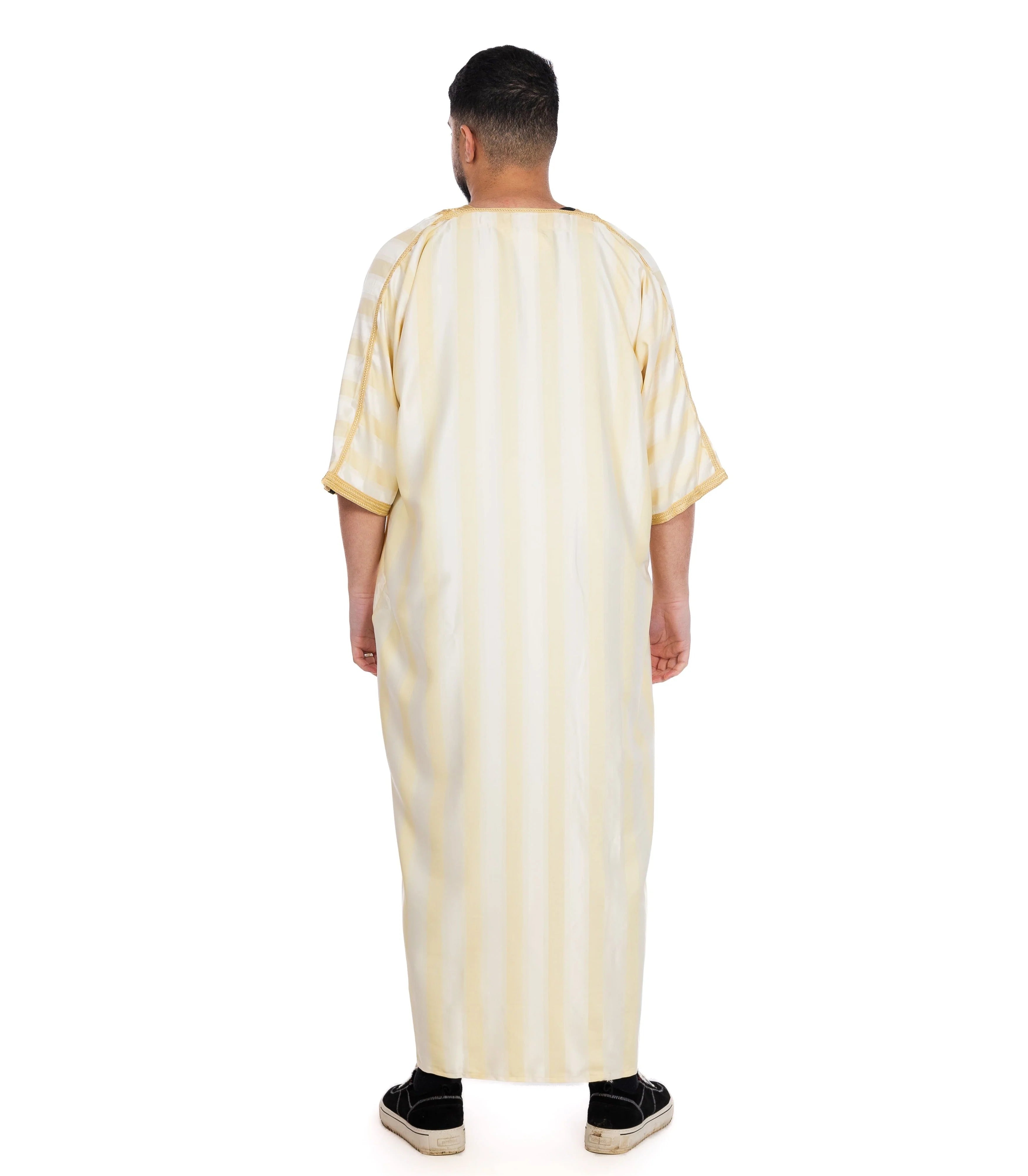 Classic Shiny Moroccan Thobe - Apparel &amp; Accessories