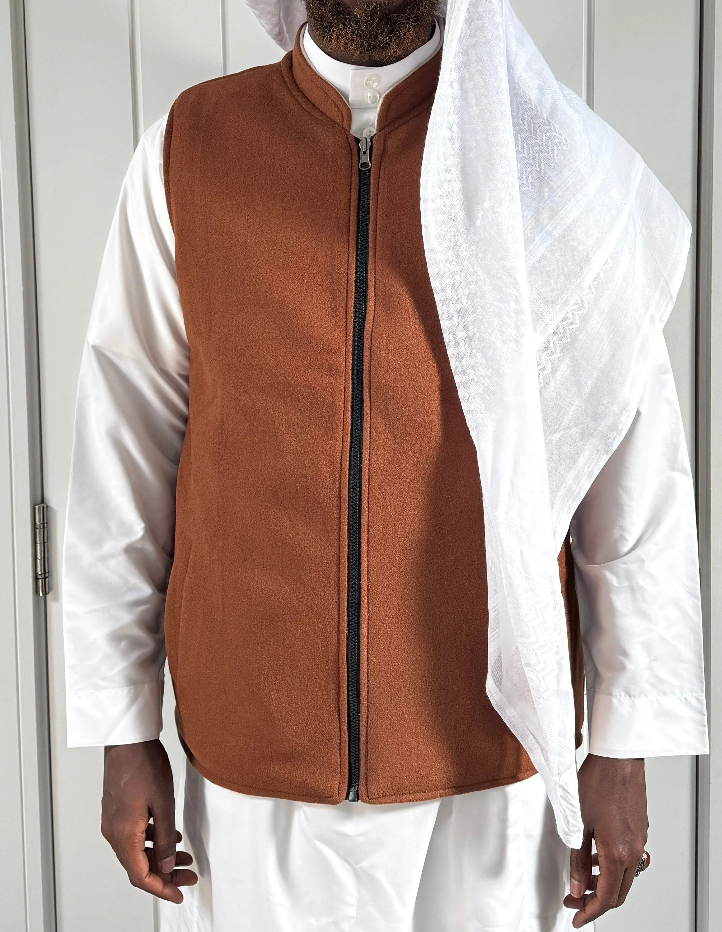 Double-Sided Melton Waistcoat - Apparel &amp; Accessories
