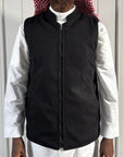 Double-Sided Melton Waistcoat - Apparel & Accessories