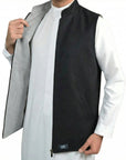 Double-Sided Melton Waistcoat - Product Image