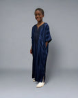 Kids Shiny Moroccan Thobe Collection - Navy / 40 - Apparel &
