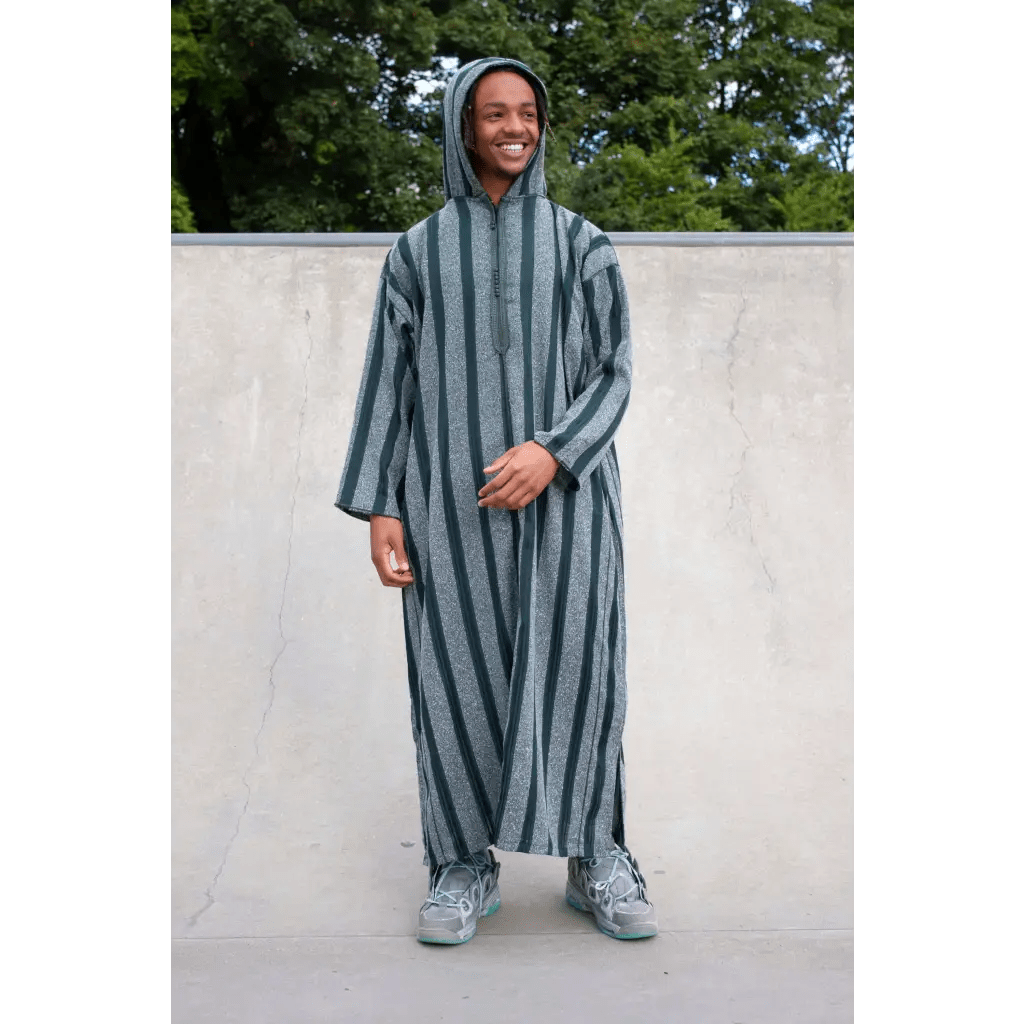 Lightweight Hooded Moroccan Djellaba - newarabia Apparel & Accessories