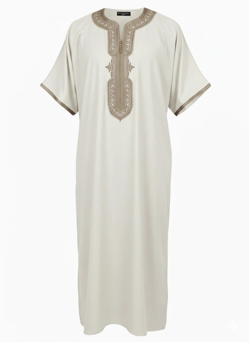 Ramadan Special Cotton Short Sleeve thobe - Product Image