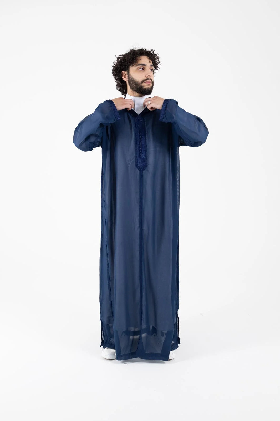 Sousdi Djellaba Over Piece - Navy / 52 (135cm) - Apparel &amp;