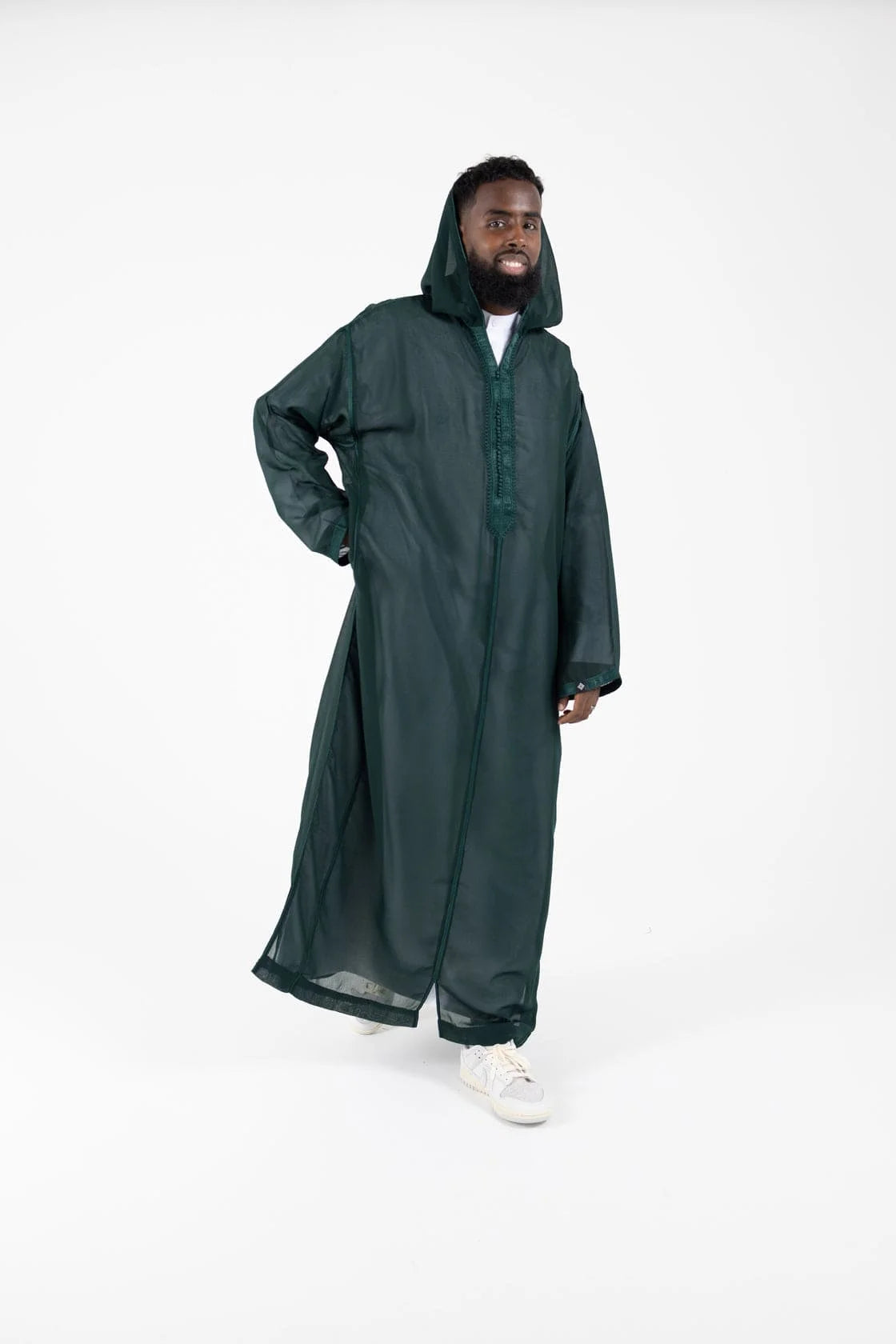 Sousdi Djellaba Over Piece - Green / 52 (135cm) - Apparel &amp;